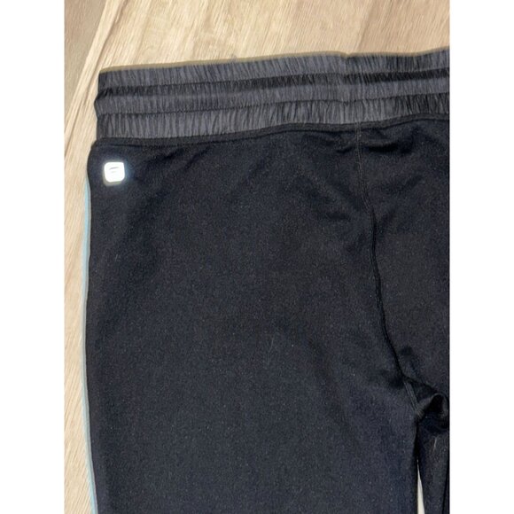 Athleta Colorblock Capris Size M Black & White Athletic Leggings - Picture 4 of 5